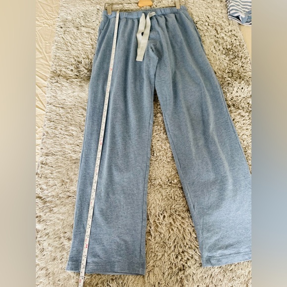 New David Archy Men's Cotton Strip Sleep ware Loungewear Top&Bottom SET - Picture 5 of 16